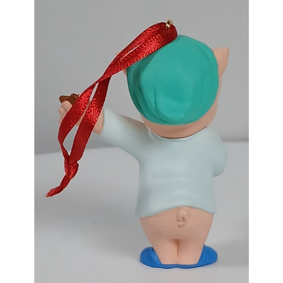 Hallmark 1993 Porky Pig Looney Tunes Collection Keepsake Xmas Ornament - Picture 6 of 11